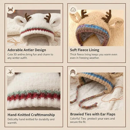 Original design Festive Christmas antler Hat